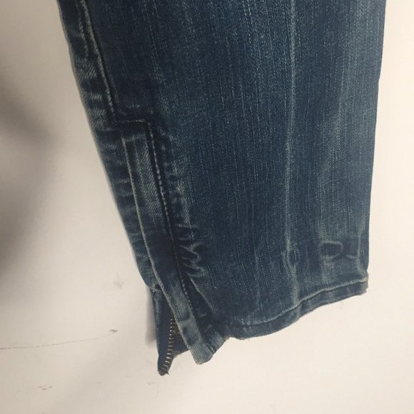 Blank NYC Motorcycle Blue Jeans 28 NWT - Picture 3 of 9